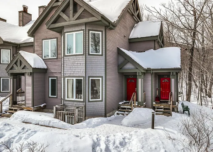 Ski-In Resort Family Condo W/ Deck At Jay Peak!